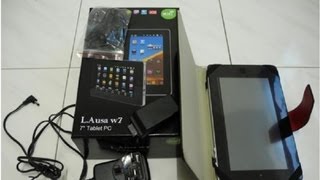 LA usa w7 Tablet PC Unboxing [upl. by Hovey]