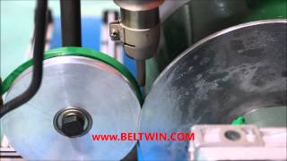 BELT GUIDE WELDING MACHINE [upl. by Nortyad]