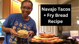 How I Make Navajo Tacos  Fry Bread Recipe [upl. by Yhtuv566]