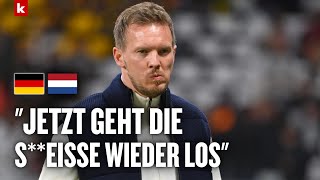 Nagelsmann lobt Sané und macht NichtNominierten wenig Hoffnung  Deutschland  Niederlande 21 [upl. by Llenrap486]