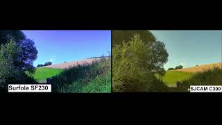 Vergleich Action Cam Surfola SF230 und der SJCAM C300 [upl. by Kaitlynn]