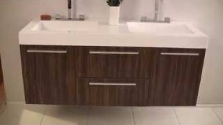 Fresca FVN8013 Opulento 54 Modern Double Sink Vanity w Medicine Cabinet by KitchenSource [upl. by Petr]