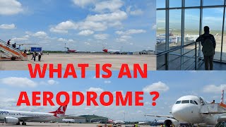 WHAT IS AN AERODROME what aviation aircraft [upl. by Urissa]