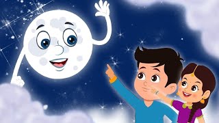 Chanda Mama Door Ke  चंदा मामा l Kids Hindi Rhyme Song l Hindi Rhymes For Kids ‎kidschannelindia [upl. by Luht]