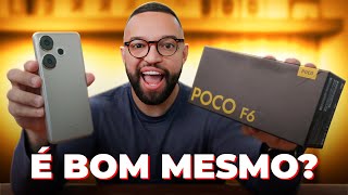 o POCO F6 realmente é tudo isso UNBOXING e PRIMEIRAS IMPRESSÕES [upl. by Aile]