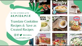 Translate recipes in Cookidoo to cook in your Thermomix TM6 [upl. by Ziom]