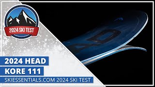 2024 Head Kore 111  SkiEssentialscom Ski Test [upl. by Notlih]