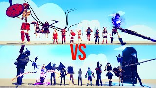 NEW SPOOKY TEAM vs OLD SPOOKY TEAM  TABS  Totally Accurate Battle Simulator [upl. by Notsle729]