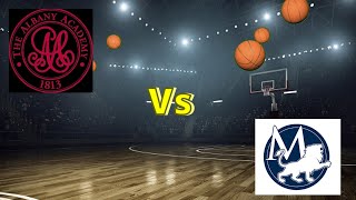 U2TV Live Sportscast Albany Academy vs Mekeel Christian Academy [upl. by Ngo528]