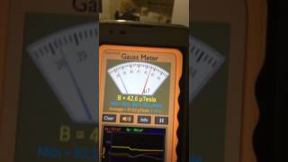 Gauss meter app EMF [upl. by Ylen]