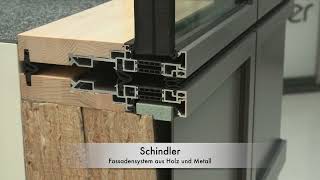 Schindler Fenster und Fassaden GmbH 1 Nachhaltiges Fassadensystem [upl. by Laure]