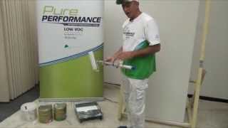 How to Apply PPG Pure Performance WaterBased Enamel [upl. by Yoccm]