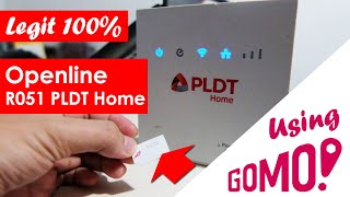 PLDT R051 Openline with GOMO SIM Tested 100 [upl. by Raama439]