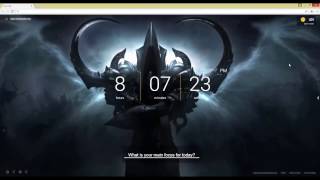 Diablo Reaper of Souls Live Wallpaper [upl. by Grizelda934]