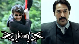 Billa  Billa Tamil Movie Scenes  Rahmans true face  Ajith risky Fight scene  Ajith Mass scene [upl. by Nomad]