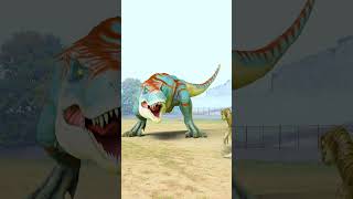 TRex Dinosaur took Revenge from Raptor Dinosaur [upl. by Liuka]