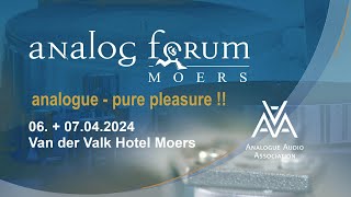 Save the date Analogforum Moers 2024 [upl. by Nikki975]