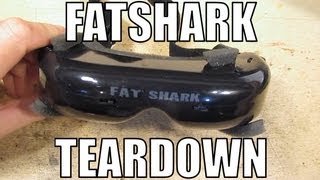 Fatshark Video Goggles Teardown Base RCV922 RCHacker 30 [upl. by Quirk]