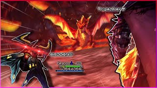 MH4U Crimson Fatalis vs The Power Of Friendship [upl. by Nahtanohj296]