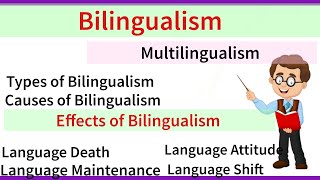 Bilingualism in UrduHindi  causes of bilingualism effects of bilingualism  Multilingualism [upl. by Aluin]