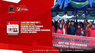 Hasan Basri Sagala Didampingi DPC PDI Perjuangan Kabupaten Tapanuli Utara Bertemu Warga [upl. by Duncan60]