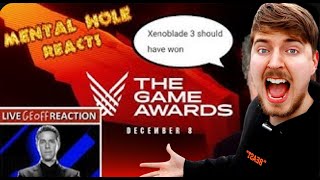 MENTAL HOLE AT THE GAME AWARDS LIVE rEACTION [upl. by Solomon]