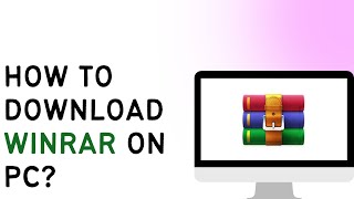 How To Download Winrar On PC [upl. by Shaylah]