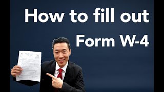 How to fill out a W4 Form [upl. by Namie]