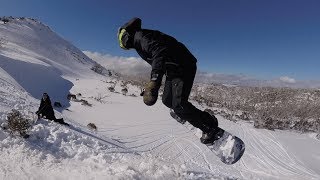 SNOWBOARDING PERISHER  BACKCOUNTRY KICKERS [upl. by Grove]