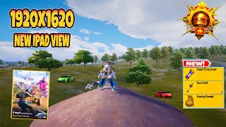 1920x1440 with 120 fps  ipad view  bgmi 31 ipad view config  pubg 120 fps  lag fix config 31 [upl. by Najtsirk]