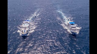 MV Pawara and MV Sawasdee Fasai at Similan Islands with West Coast Divers [upl. by Yoshiko]