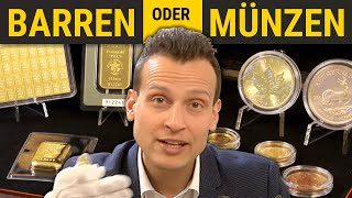 Goldbarren oder Goldmünzen – DIE QUAL DER WAHL [upl. by Langsdon212]