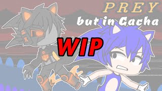 PREY Starved Eggman Act 1 but in Gacha  Friday Night Funkin  WIP [upl. by Filbert]