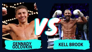 Gennady Golovkin Kazakhstan vs Kell Brook England  TKO Boxing Fight Highlights HD [upl. by Ellezaj]