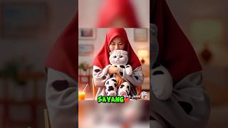 drama anak kucing dan mama nya ✌️😹 kucing kucinglucu lucu komedi [upl. by Sella]