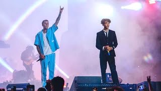 Justin Bieber  Never Say Never ft Jaden 🤩 Live from the Freedom Experience [upl. by Mccormick]