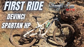 First Ride Devinci Spartan HP [upl. by Albert585]