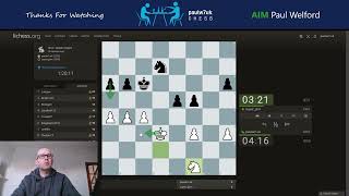 paulw7uk 2272 v 1916 superjam rapid chess lichessorg [upl. by Esilegna]