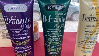 Defrizantes mousse da soft hair [upl. by Nosreme]