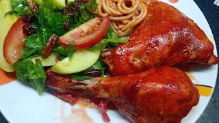 Pollo al horno en achiote muy fácil y delicioso [upl. by Notgnirrac]