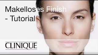 Clinique Makeup Tutorial Makelloses Finish [upl. by Eric890]