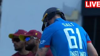 Eng vs Wi Live 3rd Odi Score [upl. by Moises779]