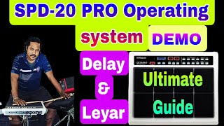 Spd20pro Octapad System Full Setup amp Operating  The Ultimate Guide amp Setting  Leyar Delay EQ COM [upl. by Bethena]