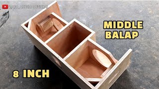 proses membuat box middle balap 8 inch  miniature [upl. by Vaasta]