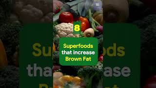 Brown Adipose Tissue Activation  8 Superfoods That Increase Brown Fat [upl. by Itnava313]