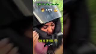 👩Girls vs boys 👦 waitforen viralvideo motivation tranding voice bulletlover [upl. by Annoynek]