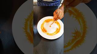 amazing art plate designing art food fooddrawing cooking [upl. by Cindelyn]