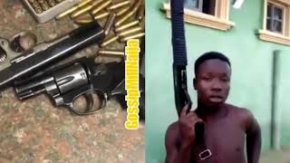 EiyeMaphite cult group clash with Aye in Benin City [upl. by Harrus]