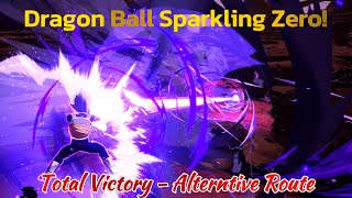 Total Victory  Alterntive Route  Vegetas Saga  DRAGON BALL Sparking ZERO  Guide  Walkthrough [upl. by Sunday]