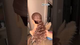 bunhairstyle hairstyle hairtutorial shotrs shortvideo trending [upl. by Uhayile201]